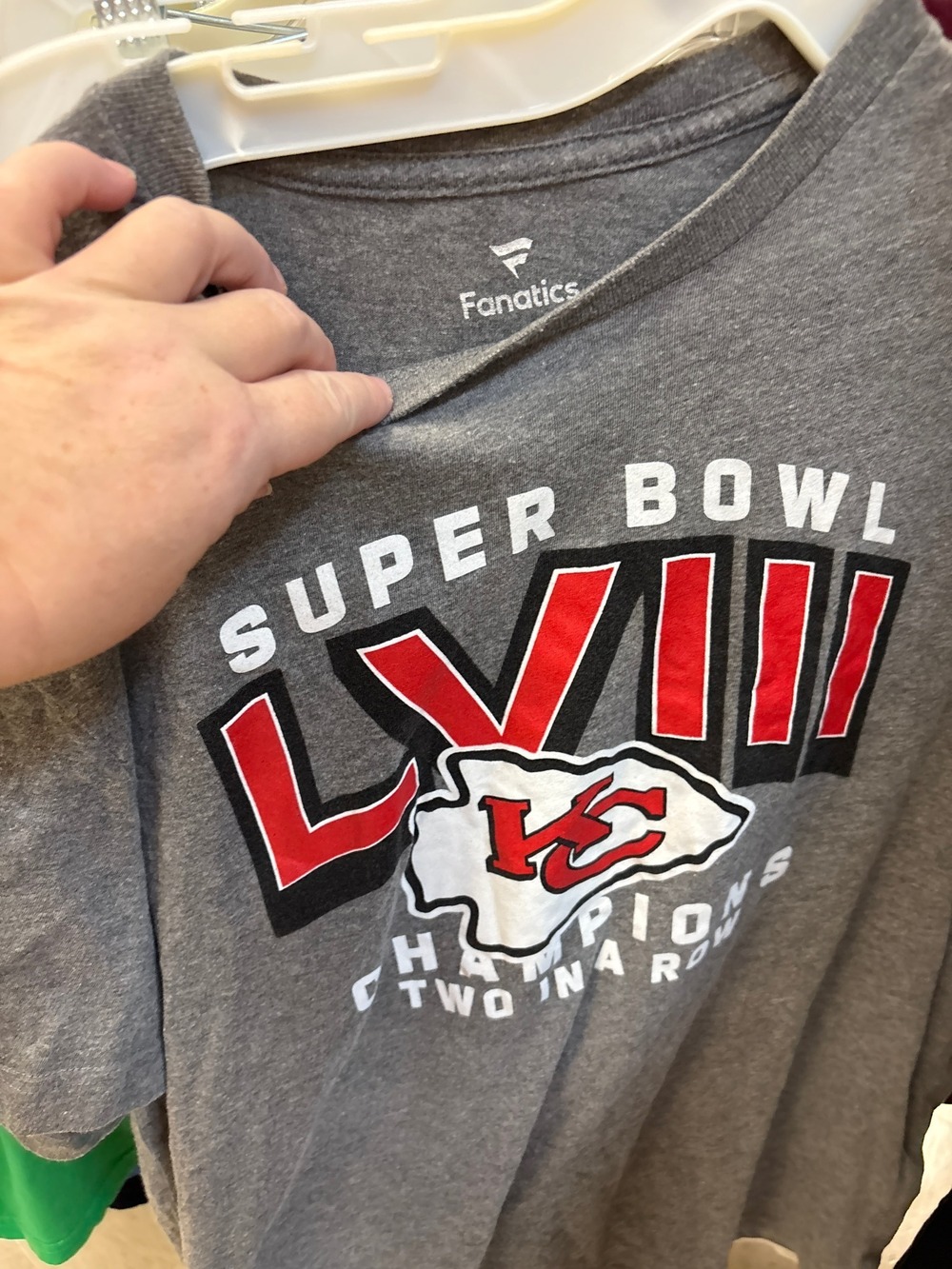 Fanatics Kansas City Chiefs Super Bowl LVIII Champions Tee